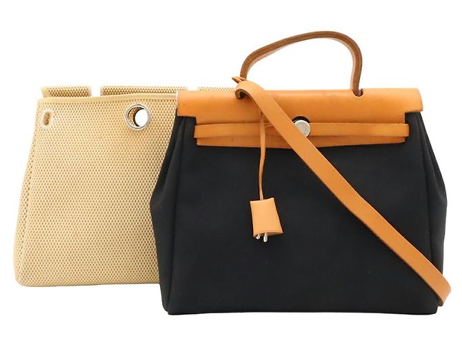Hermès Bolso de mano/Bolso de hombro HERMES Herbag PM - vista 2