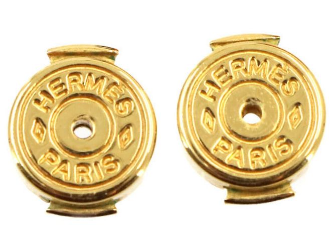 Hermès Boucles d'oreilles Hermes Cage d'H H Cube - vue 4