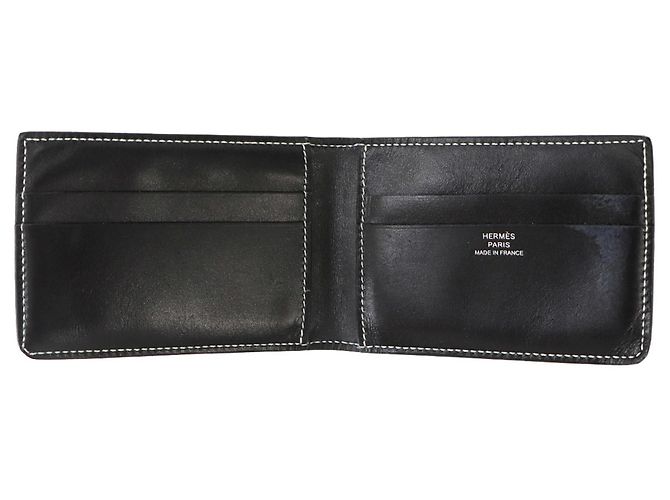 Hermès Porte-cartes horizontal Hermes H Sellier - vue 5