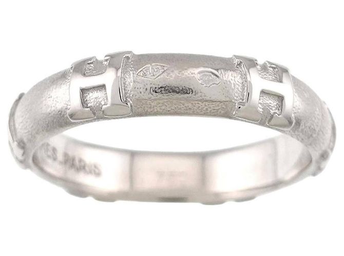 Hermès Hermes Fedérite Ring aus 18K Weißgold - Ansicht 5