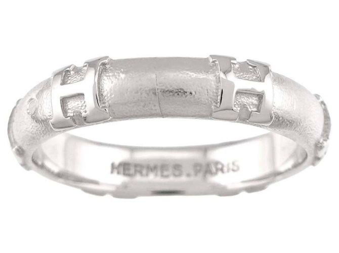 Hermès Hermes Fedérite Ring aus 18K Weißgold - Ansicht 7