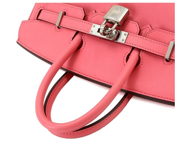 Hermès Bolso Hermes Birkin 25 Swift Rose Azalee - vista 5