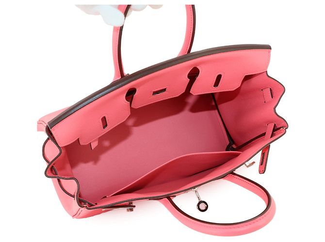 Hermès Bolso Hermes Birkin 25 Swift Rose Azalee - vista 6