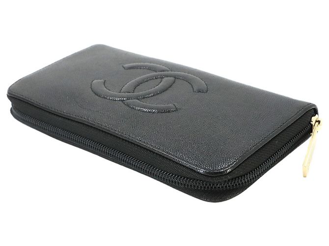 Chanel Coco Mark Round Long Wallet - view 5