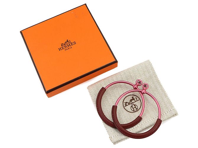 Hermès Boucles d'oreilles Hermes Loop GM - vue 2