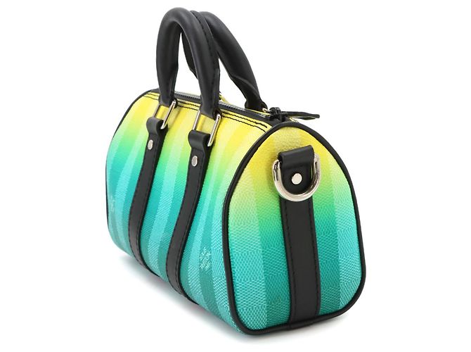 Borsa a mano Louis Vuitton Keepall XS Damier Stripe - vista 4