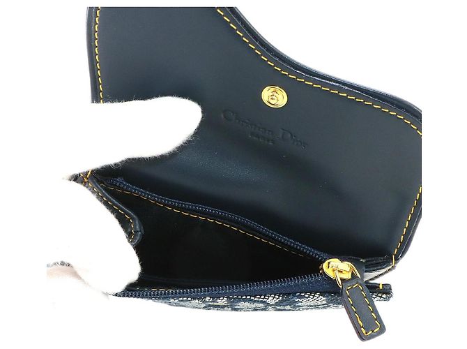 Portamonete Christian Dior Trotter Saddle - vista 6