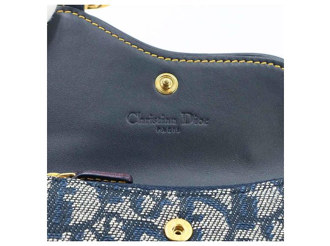 Portamonete Christian Dior Trotter Saddle - vista 7