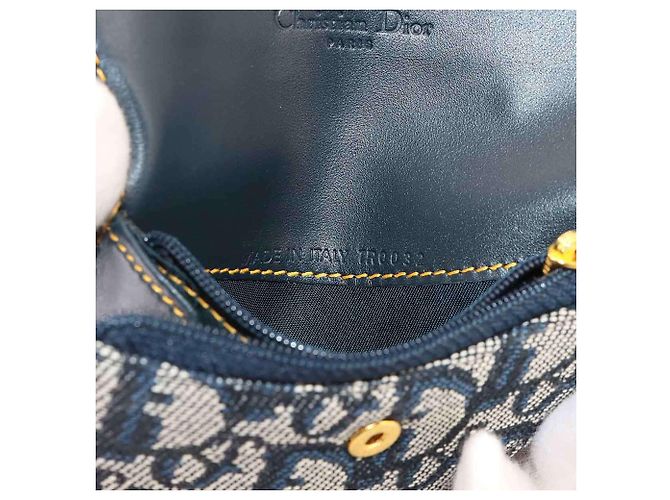 Portamonete Christian Dior Trotter Saddle - vista 8