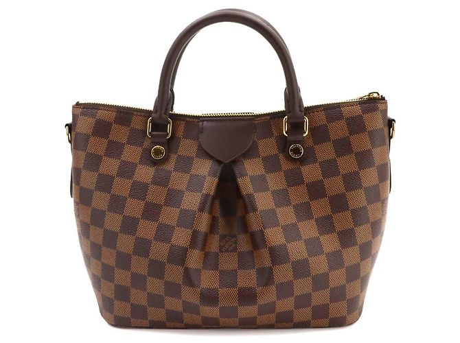 Borsa Louis Vuitton Siena PM Damier - vista 3