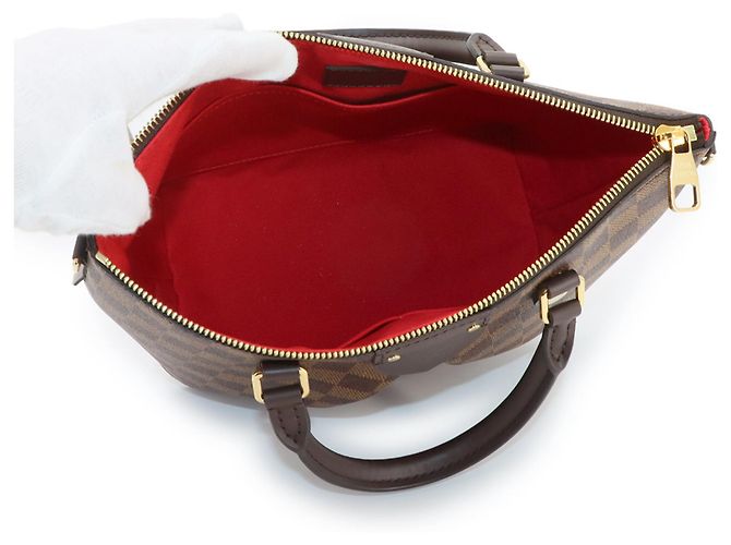 Borsa Louis Vuitton Siena PM Damier - vista 7