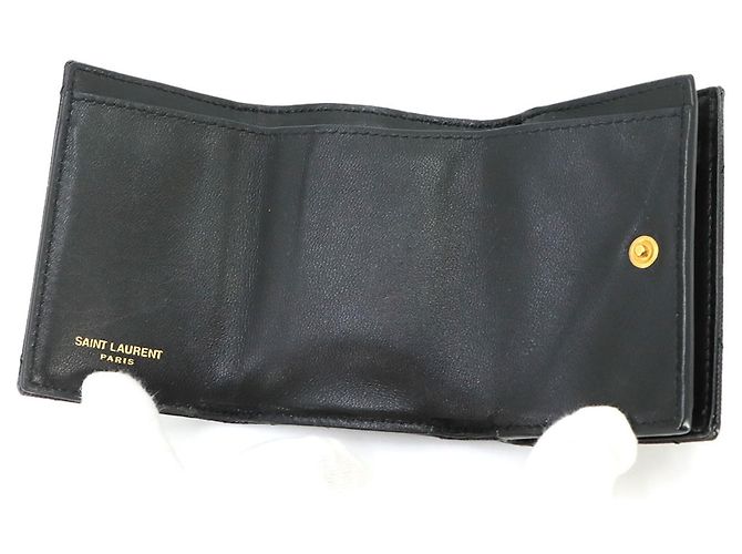 Autre Marque Saint Laurent Cassandra Origami Tiny Wallet - vista 5