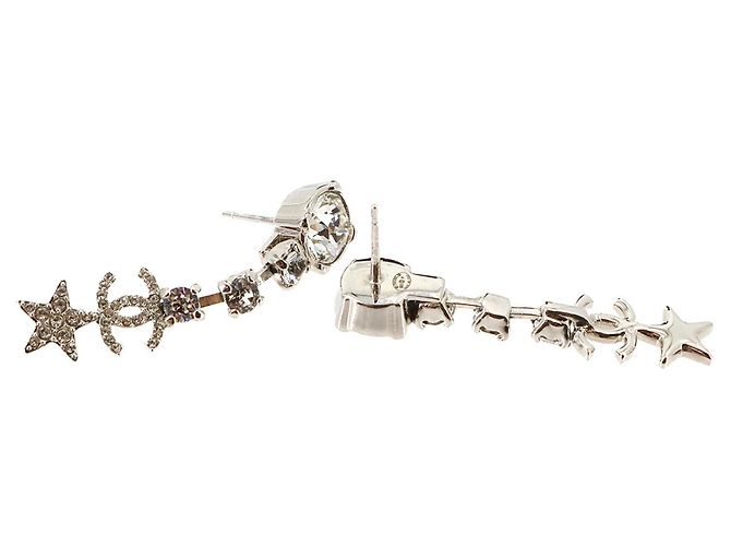 Pendientes Chanel Coco Mark Star Rhinestone - vista 3