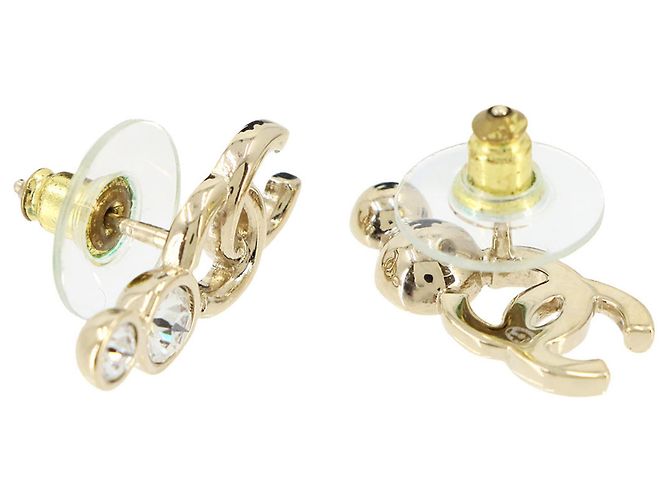 Pendientes Chanel Coco Mark Rhinestone - vista 3