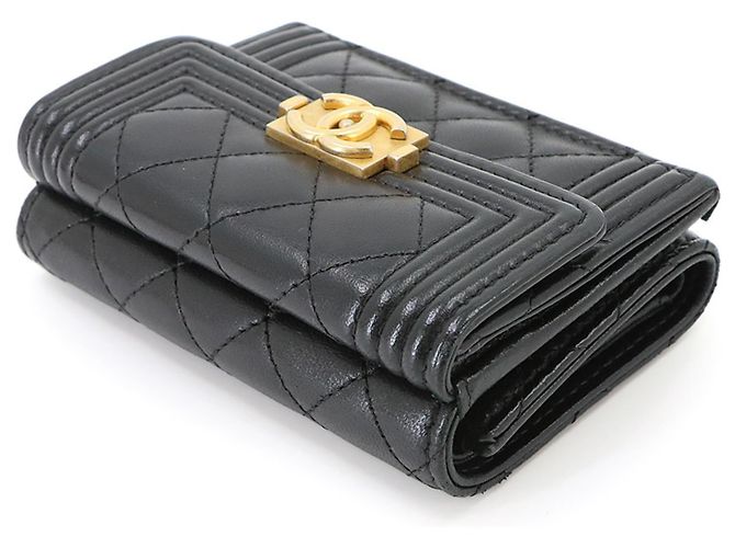Portafoglio Chanel Boy Small Flap - vista 3