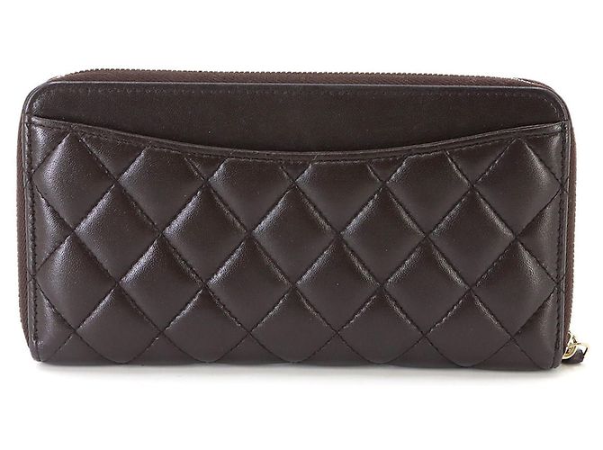 Portafoglio lungo con zip Chanel Matelasse Classic - vista 2