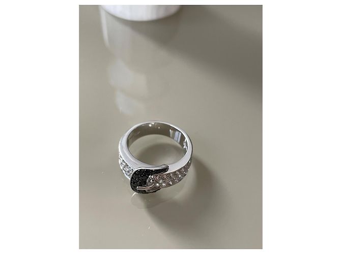 Autre Marque Anello Elini in Oro Bianco 18kt con Zirconia - vista 4