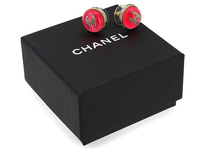 Orecchini rotondi Chanel Coco Mark - vista 2