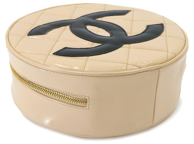 Borsa a mano Chanel Matelasse Round Vanity - vista 5