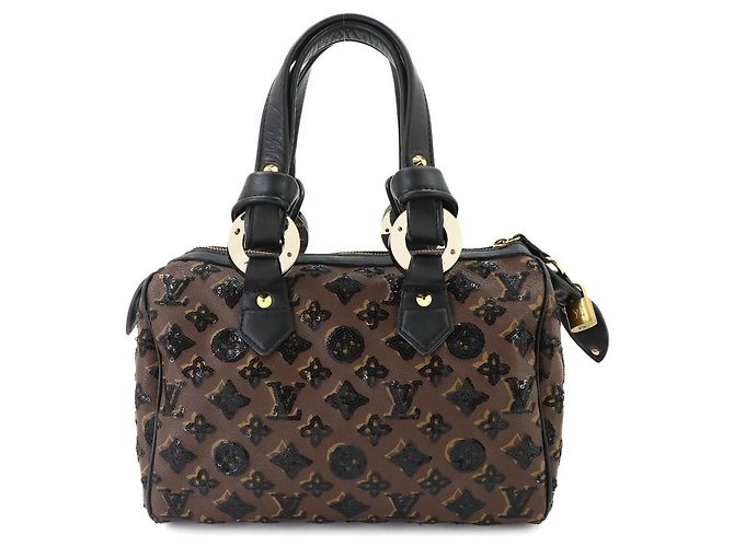 Sac à main Louis Vuitton Speedy 30 Monogram Eclipse - vue 2