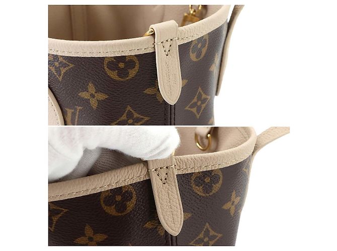 Sac à main Louis Vuitton Neverfull Inside Out BB Monogram - vue 7