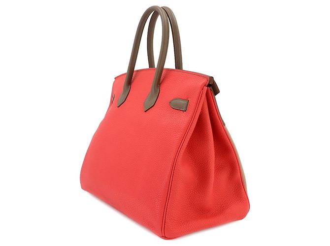 Hermès Borsa Hermes Birkin 35 Casaque - vista 4