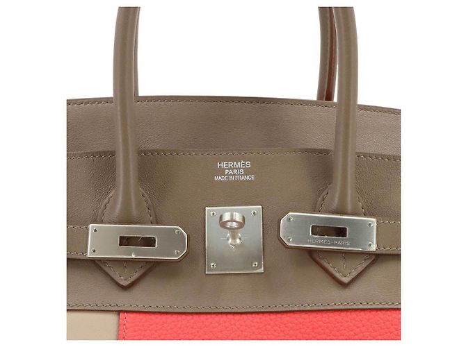 Hermès Borsa Hermes Birkin 35 Casaque - vista 8