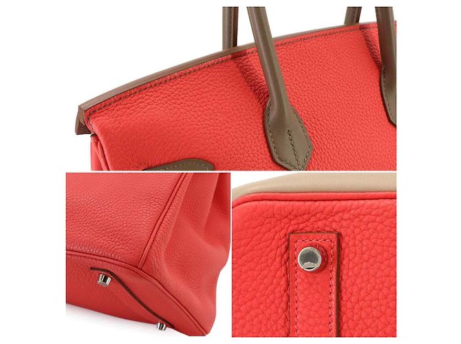Hermès Borsa Hermes Birkin 35 Casaque - vista 9