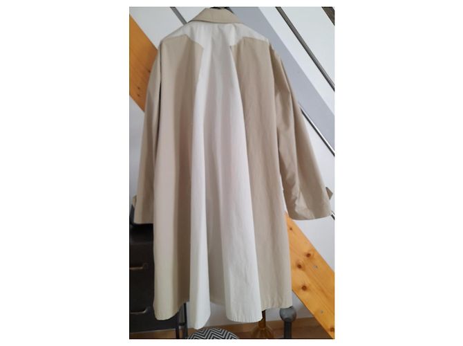 Maison Martin Margiela Maison Margiela MM6 Gabardina algodón beige - vista 2