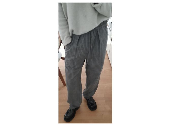 Isabel Marant Liska Wollhose Grau - Ansicht 8