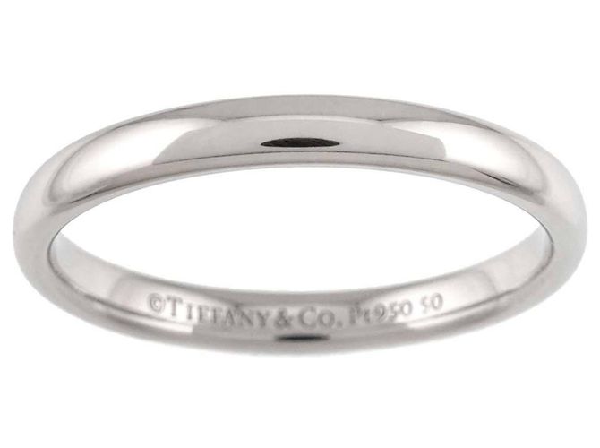 Autre Marque Tiffany & Co. Forever 1 Platinbandring - Ansicht 2