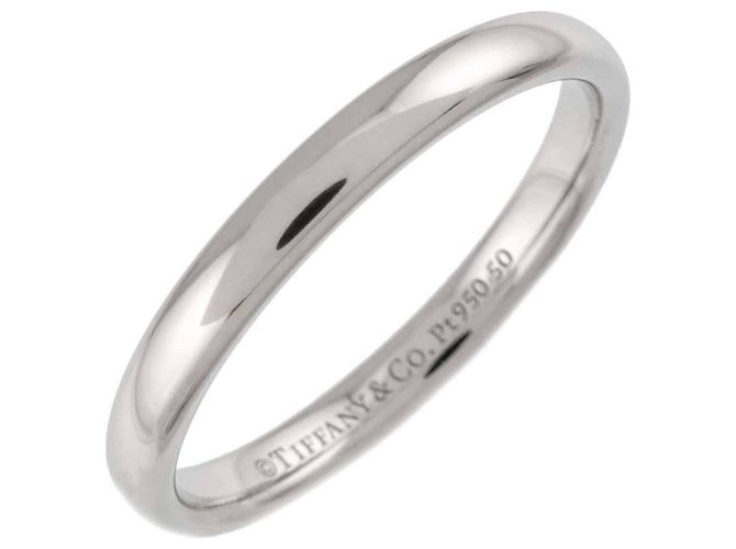 Autre Marque Tiffany & Co. Forever 1 Platinbandring - Ansicht 4