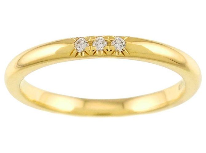 Autre Marque Anello Tiffany & Co. Forever in oro giallo 18K con diamanti - vista 2