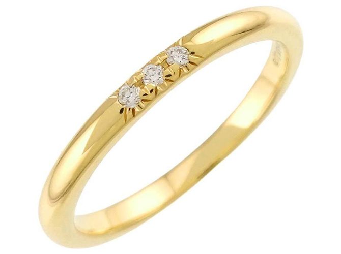 Autre Marque Anello Tiffany & Co. Forever in oro giallo 18K con diamanti - vista 4