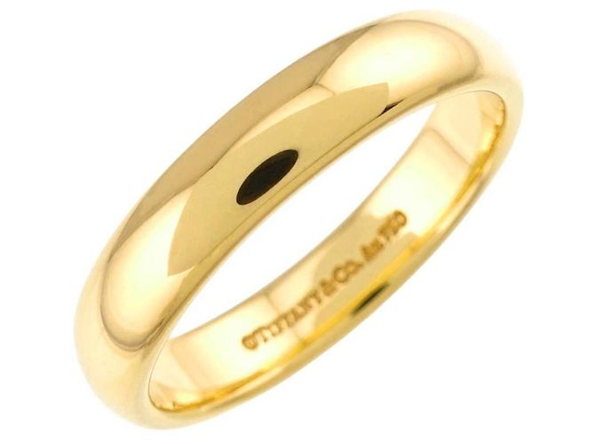 Autre Marque Anello Forever Band di Tiffany & Co. in oro giallo - vista 4