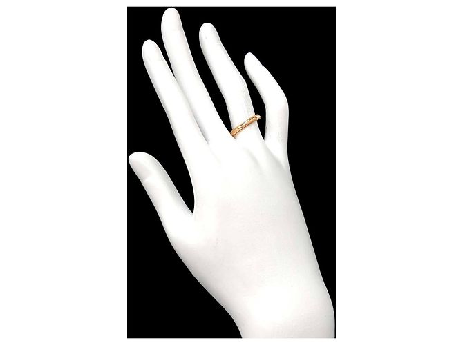 Autre Marque Tiffany & Co. Milgrain Band Ring in 18K Roségold - Ansicht 6