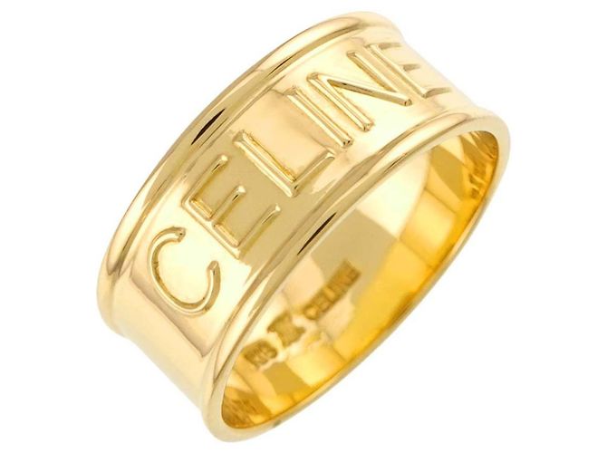 Céline Celine CELINE 1 Anillo en oro amarillo de 18K - vista 4