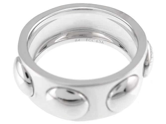 Louis Vuitton Ring aus 18K Weißgold, Größe 11.5 - Ansicht 5