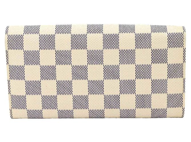 Louis Vuitton Damier Azur Portefeuille Sarah Bi-fold Long Wallet - Ansicht 2