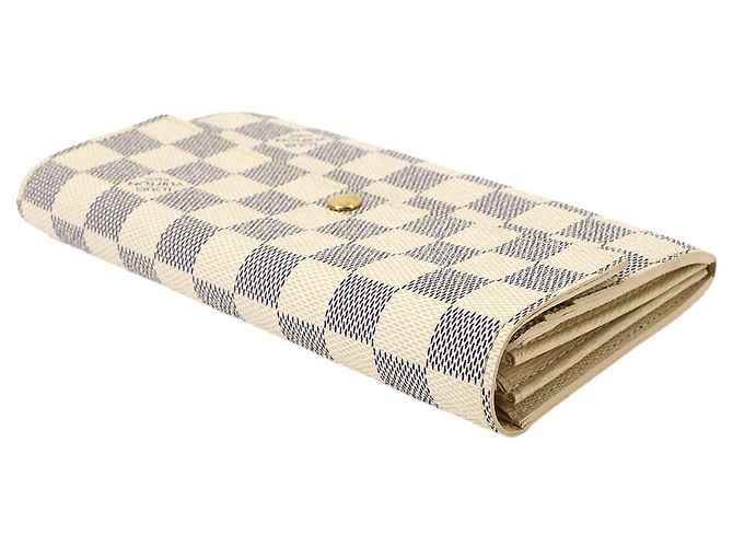 Louis Vuitton Damier Azur Portefeuille Sarah Bi-fold Long Wallet - Ansicht 3