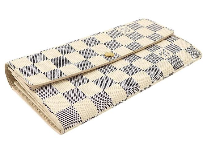 Louis Vuitton Damier Azur Portefeuille Sarah Bi-fold Long Wallet - Ansicht 4