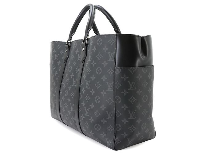 Louis Vuitton Monogram Eclipse Sac Plat Shopper Handtasche - Ansicht 4