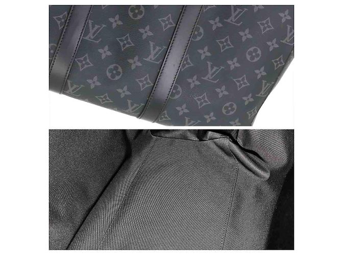 Louis Vuitton Monogram Eclipse Sac Plat Shopper Handtasche - Ansicht 8