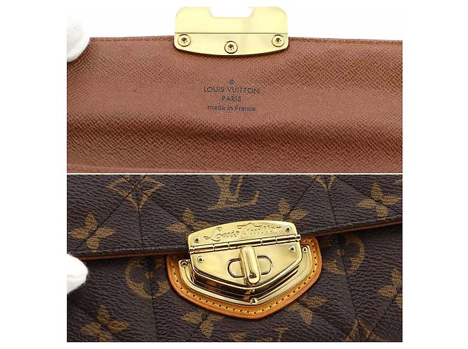 Portafoglio bi-fold Louis Vuitton Monogram Etoile Sarah - vista 7