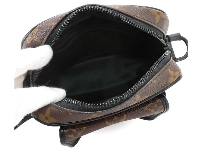 Louis Vuitton Monogram Macassar Christopher Wearable Wallet Shoulder Handbag M69404 - Ansicht 6