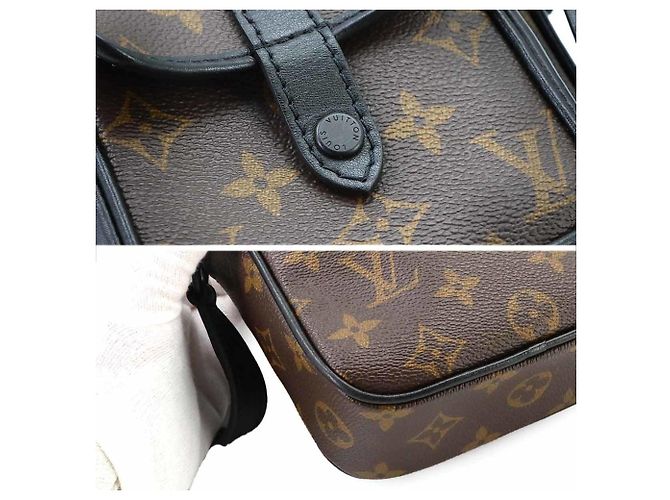 Louis Vuitton Monogram Macassar Christopher Wearable Wallet Shoulder Handbag M69404 - Ansicht 8