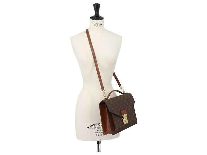 Louis Vuitton Monogram Monceau 28 Handtasche - Ansicht 10
