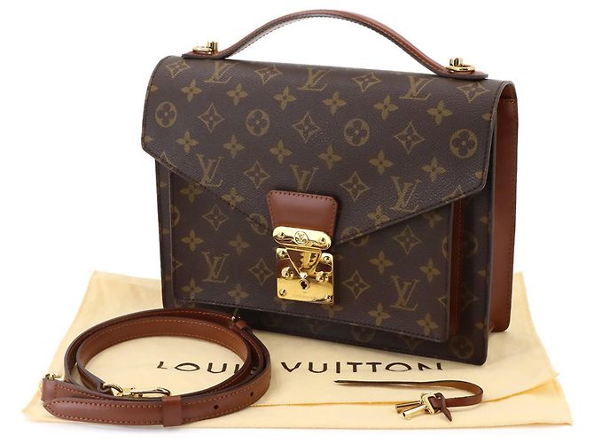 Louis Vuitton Monogram Monceau 28 Handtasche - Ansicht 2
