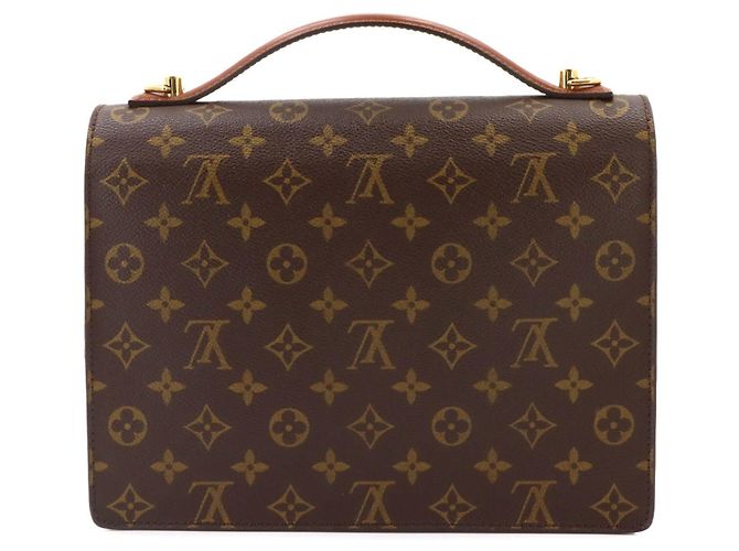 Louis Vuitton Monogram Monceau 28 Handtasche - Ansicht 3