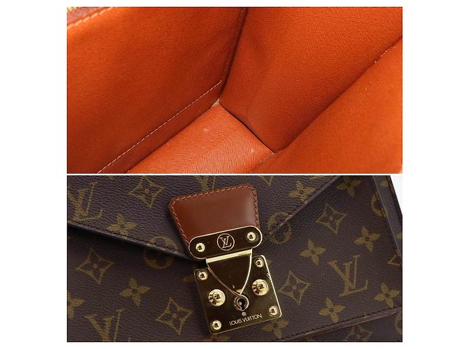 Louis Vuitton Monogram Monceau 28 Handtasche - Ansicht 9